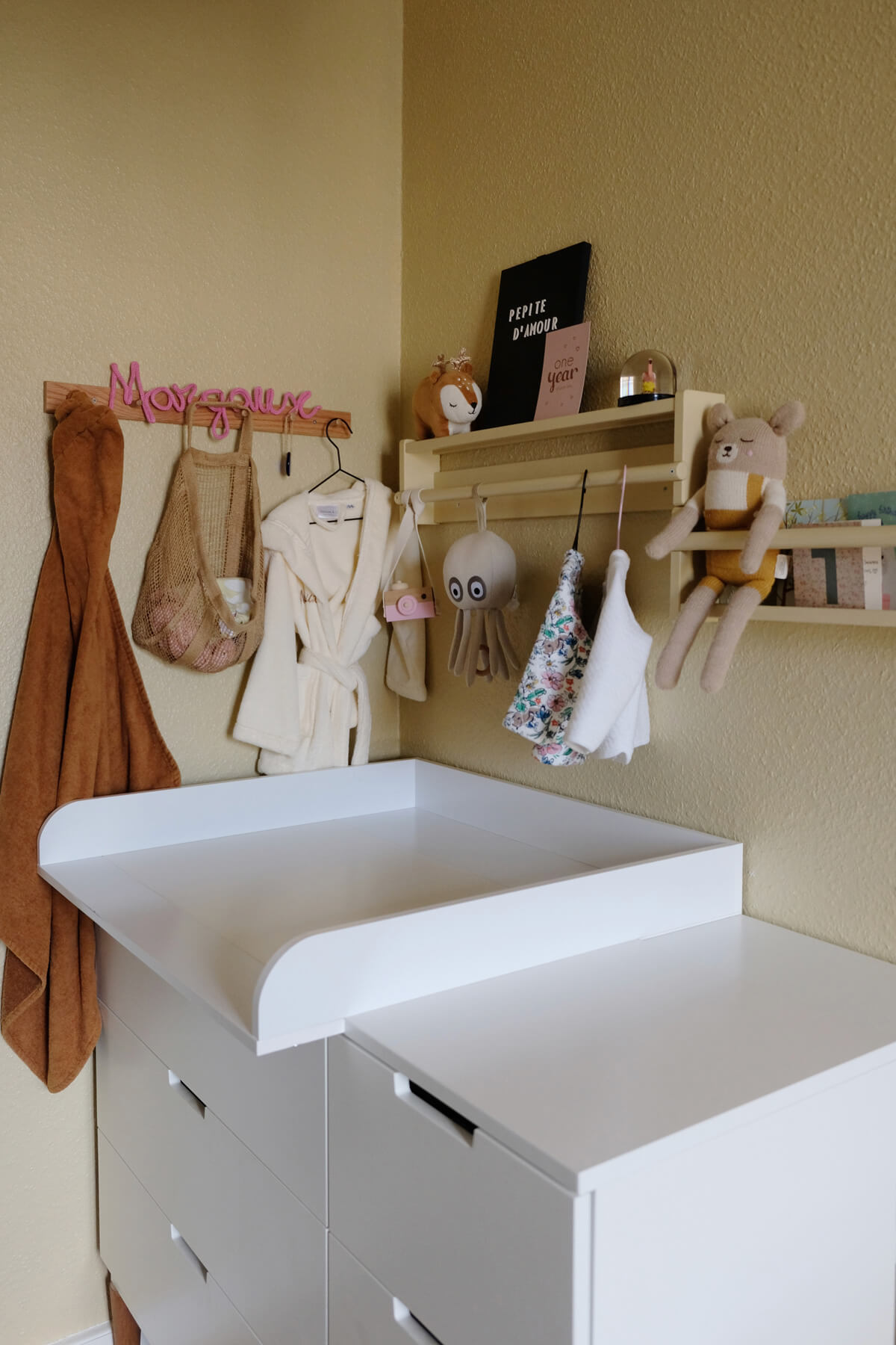 ikea changing table topper