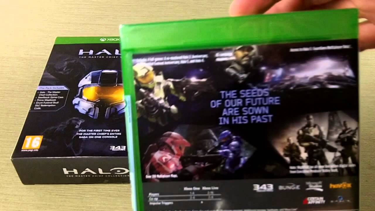 halo the master chief collection steelbook