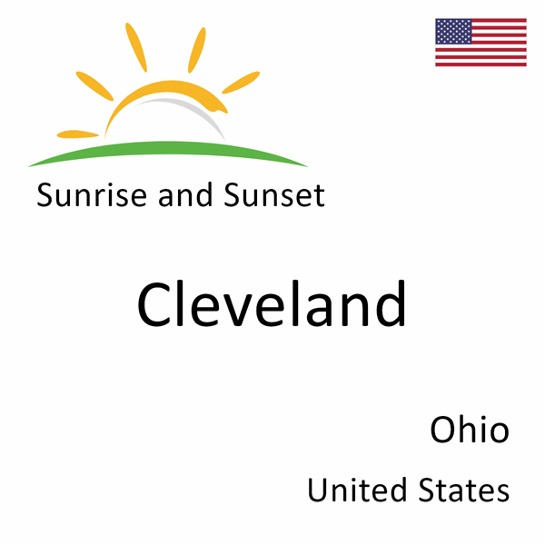 sunrise times cleveland ohio