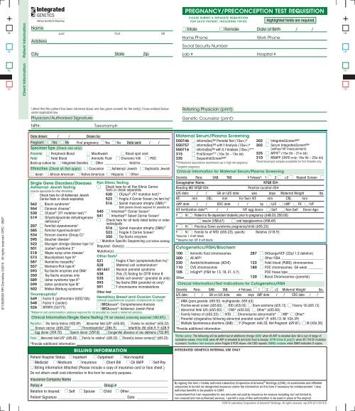 printable labcorp requisition form