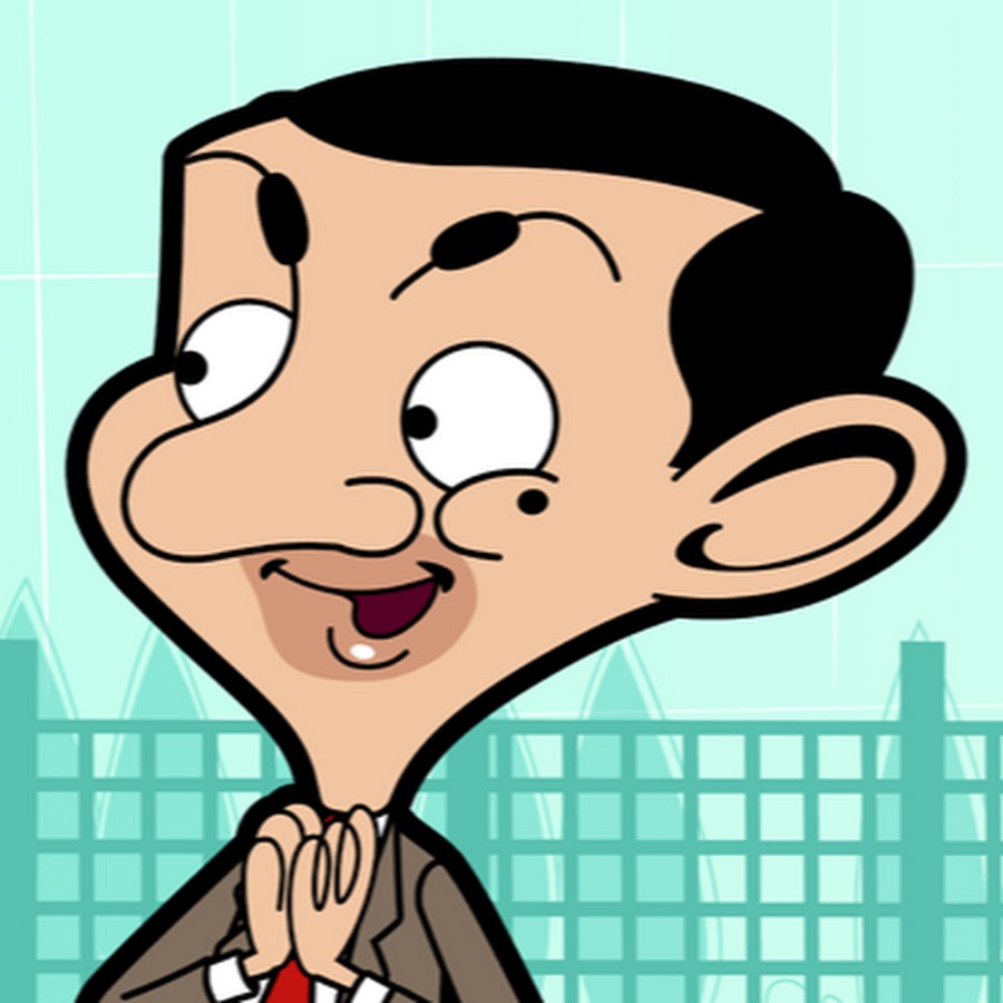 m r bean cartoon