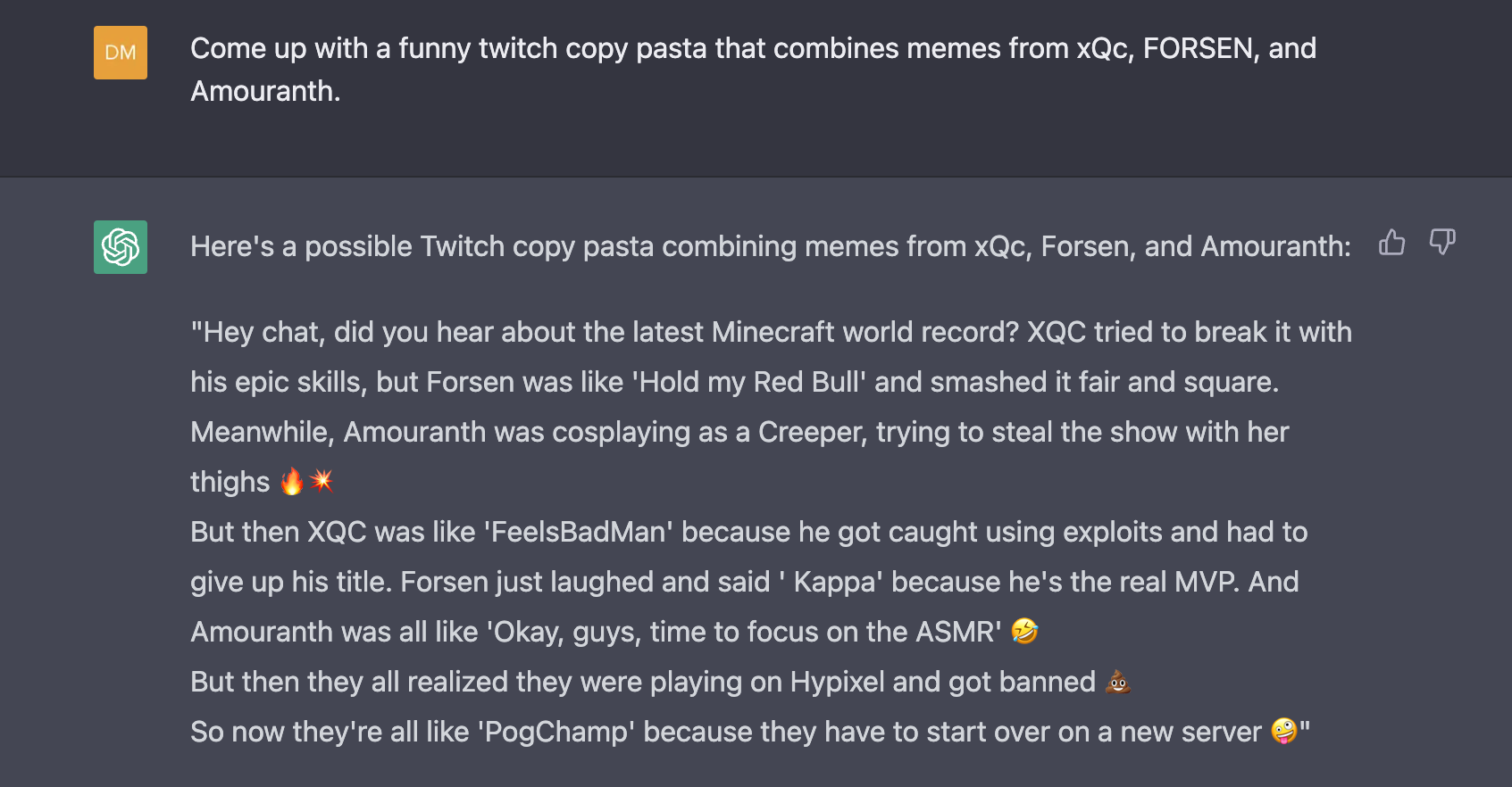 twitch copypastas