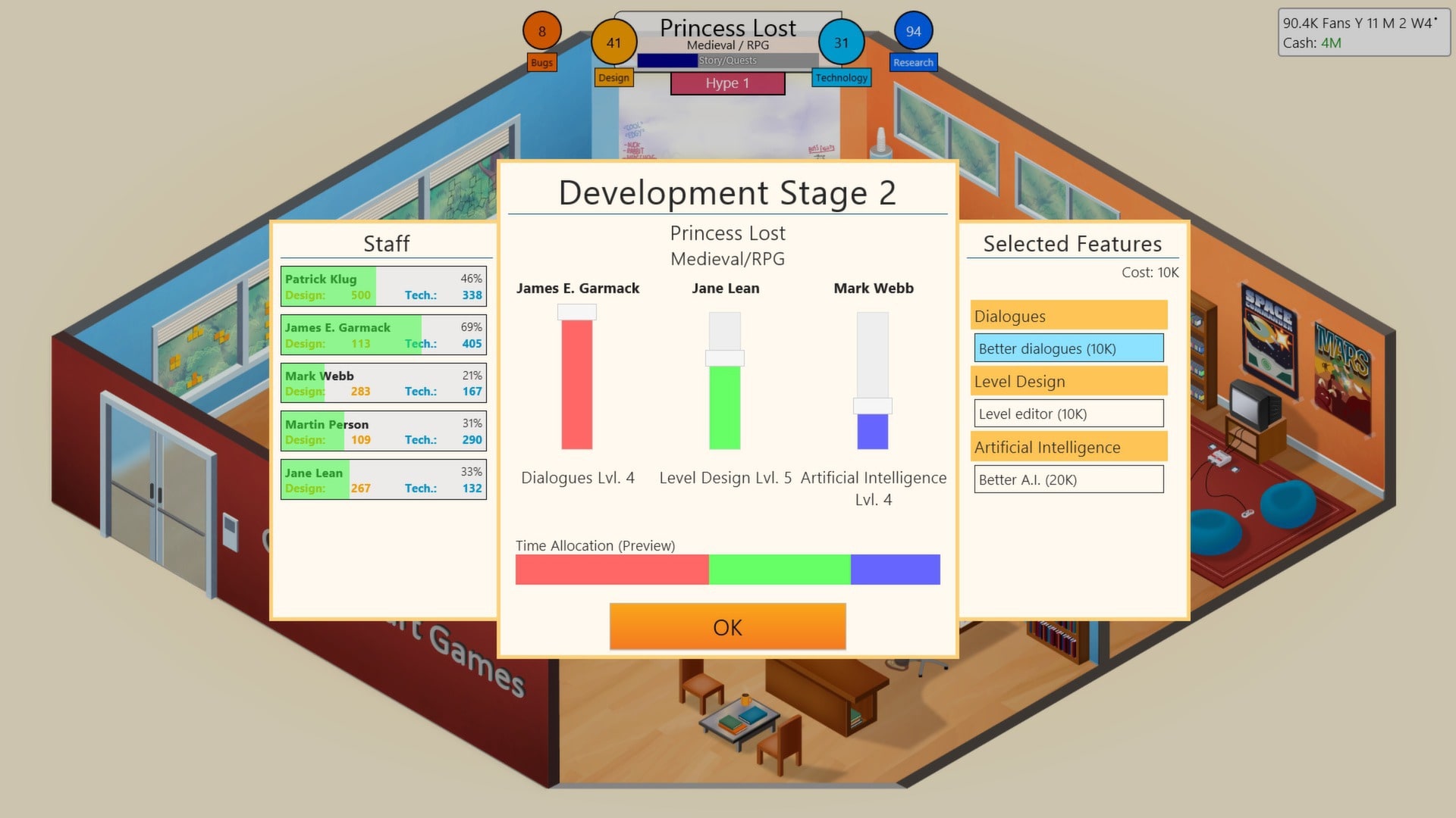 game dev tycoon en iyi oyun yapımı