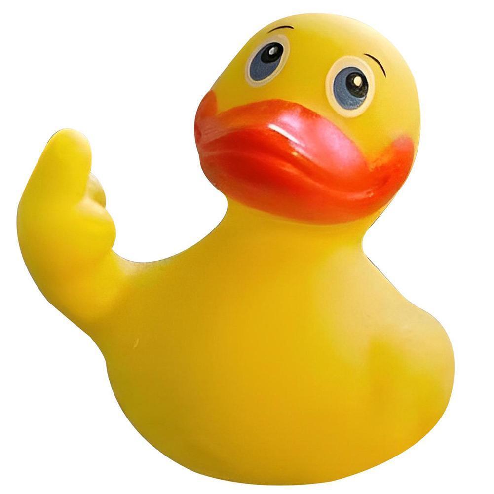 middle finger duck