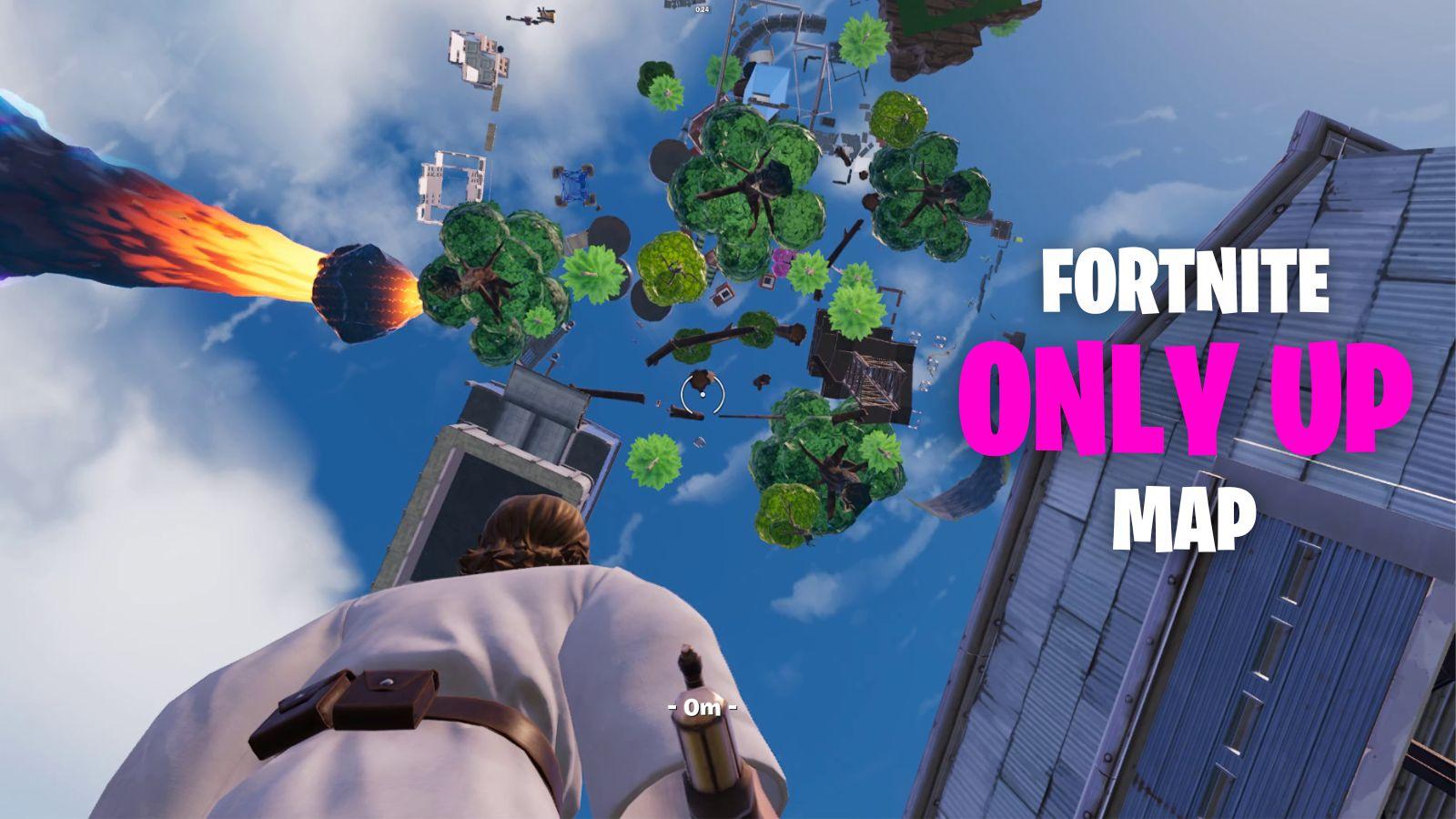 fortnite only up map code