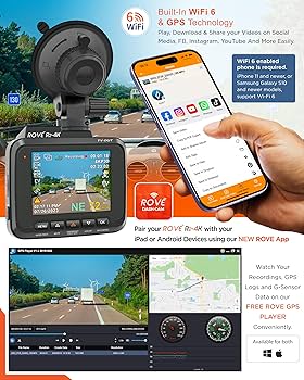 rove r2 4k dash cam