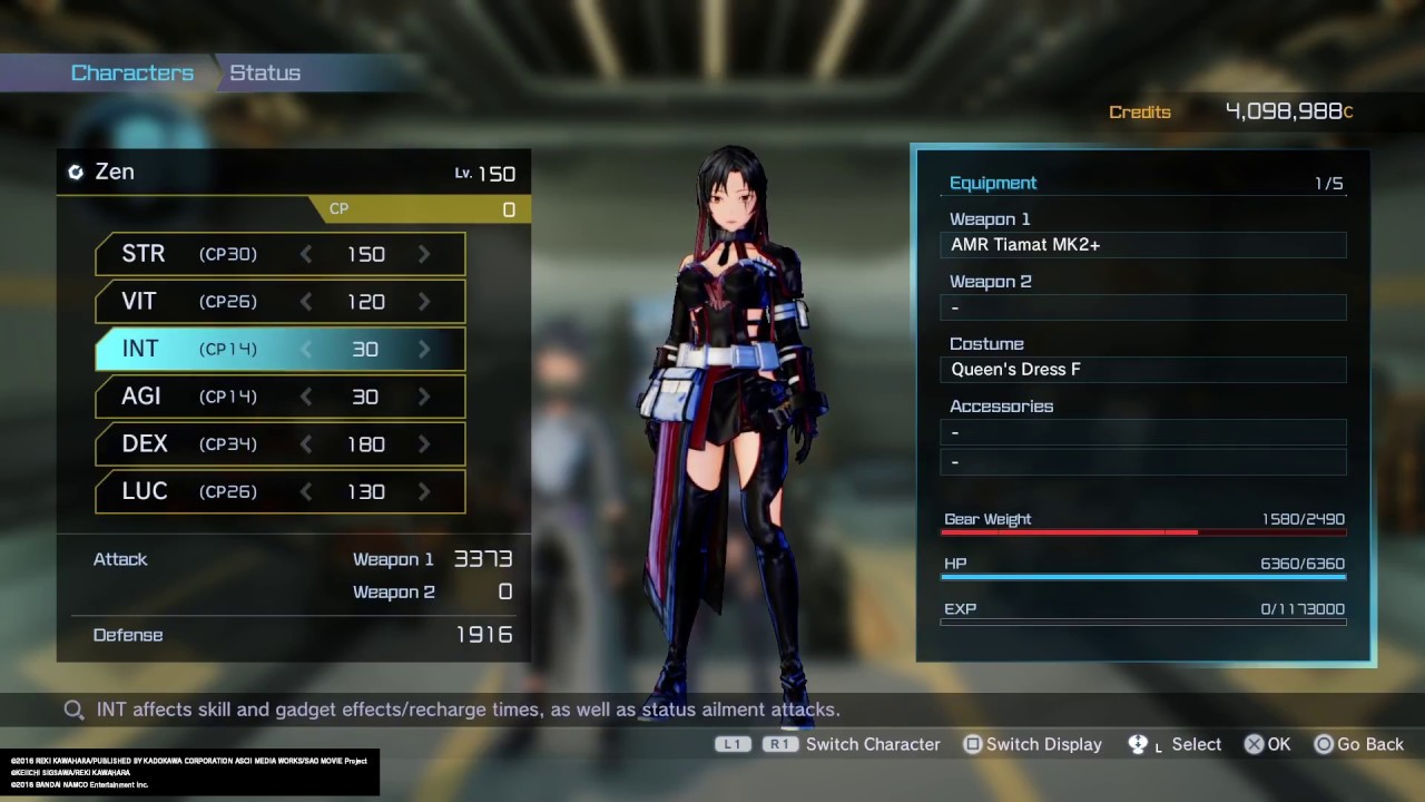 sao fatal bullet builds