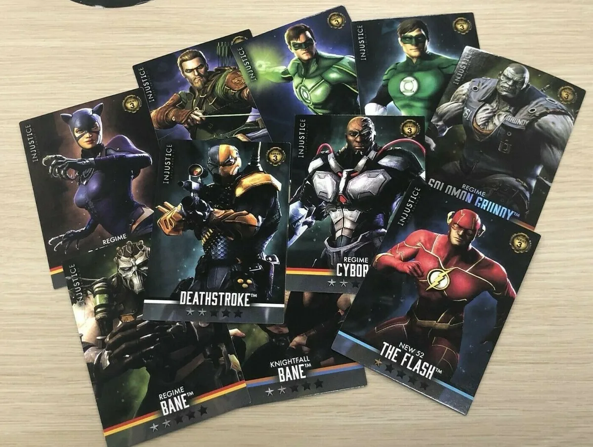 injustice cards