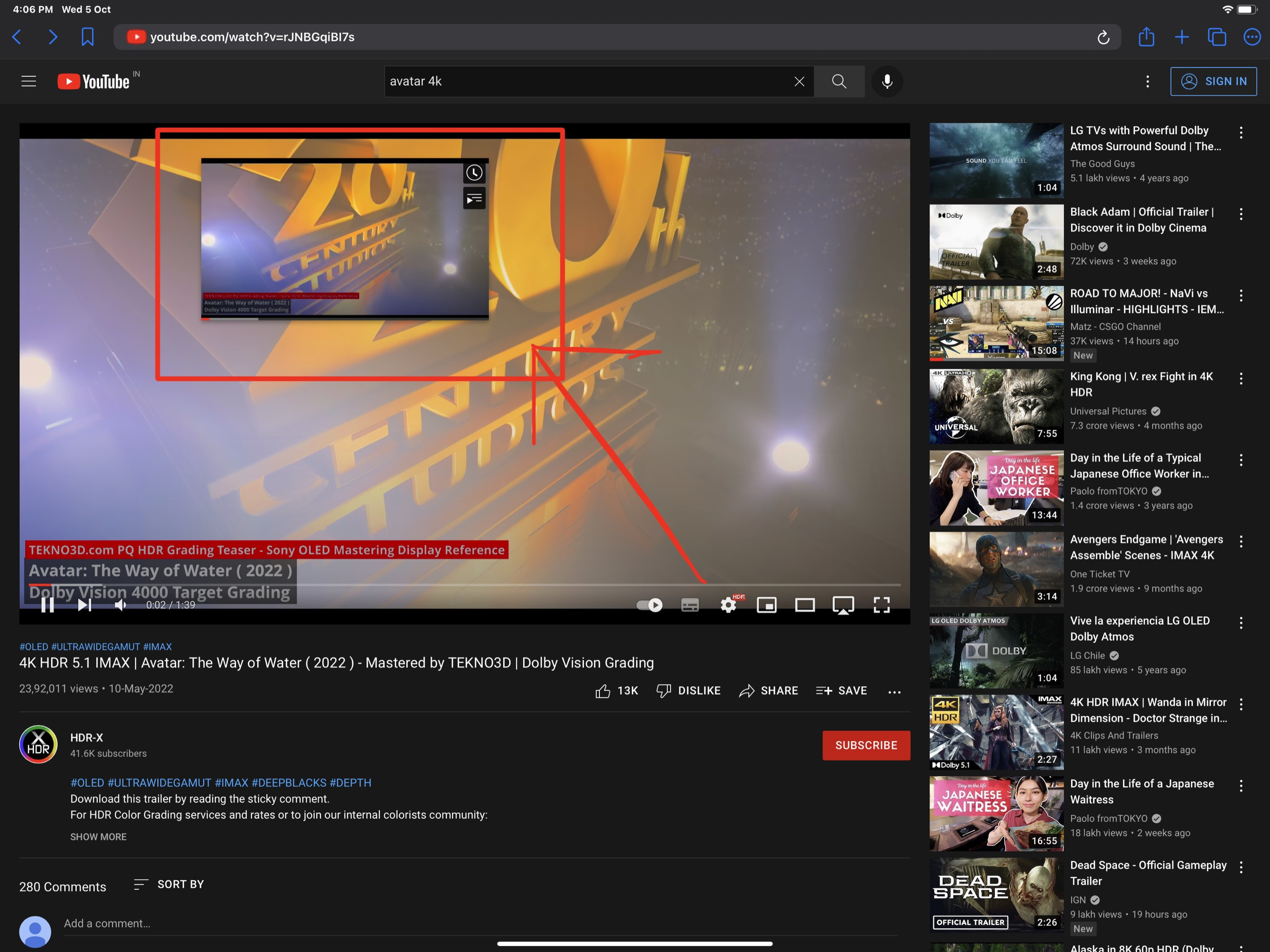 youtube mini player bug