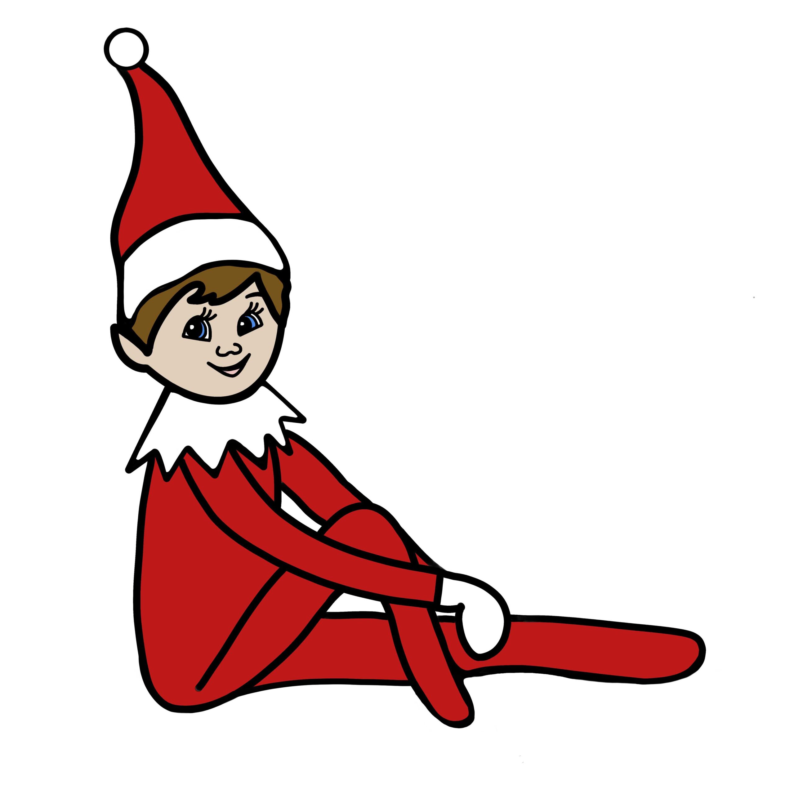 elf on the shelf cartoon image