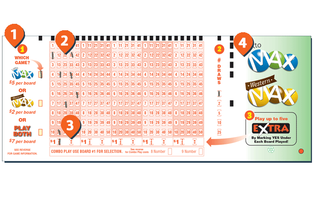 max lotto winning numbers