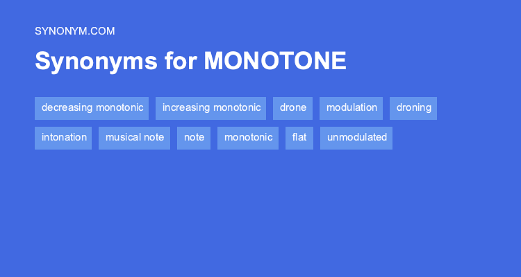 monotonically synonym