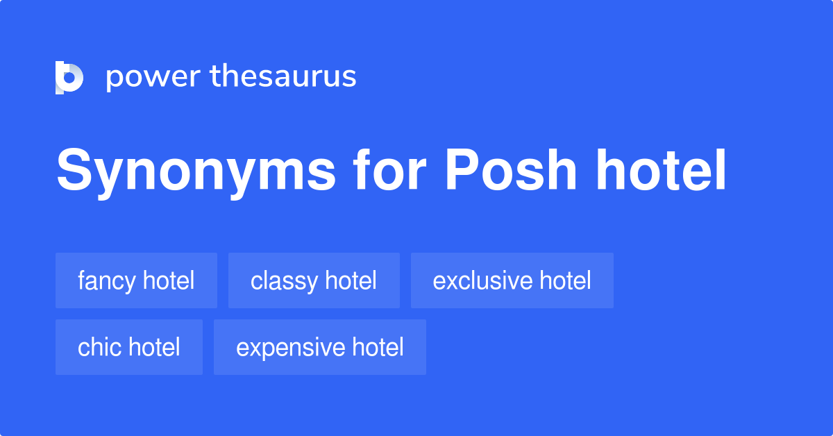 posh synonyms