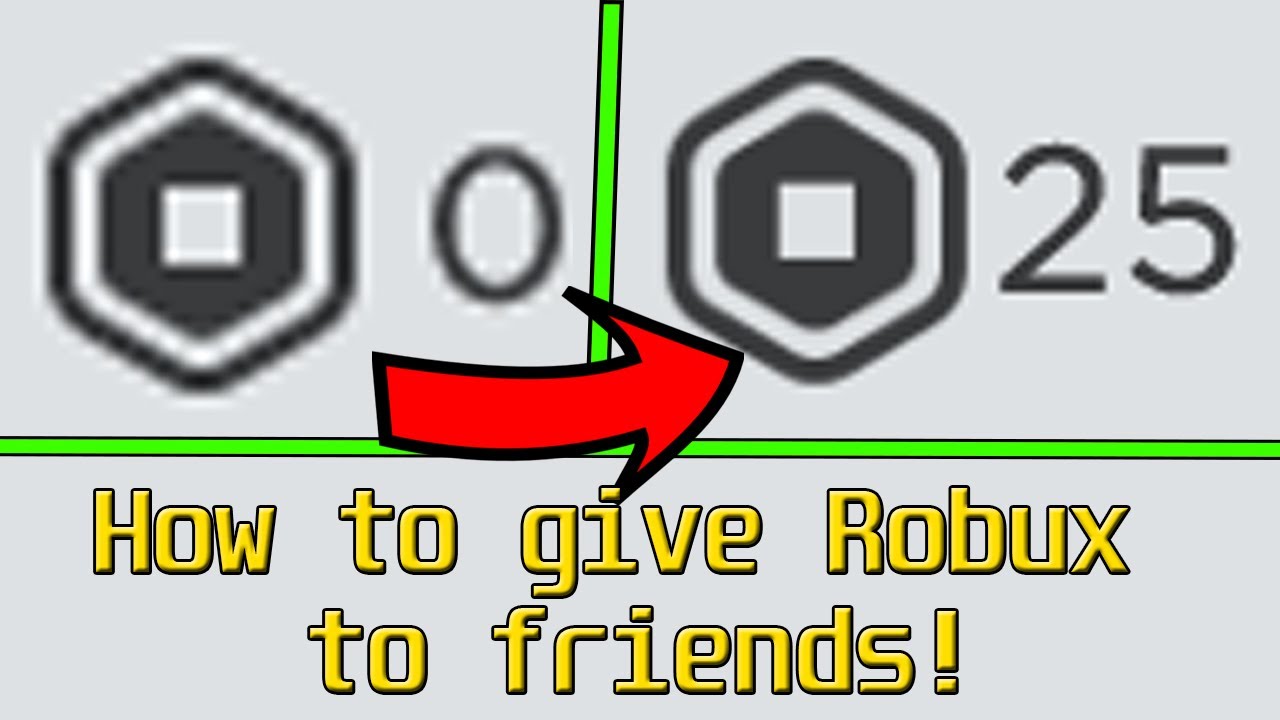 how do you give someone robux on roblox