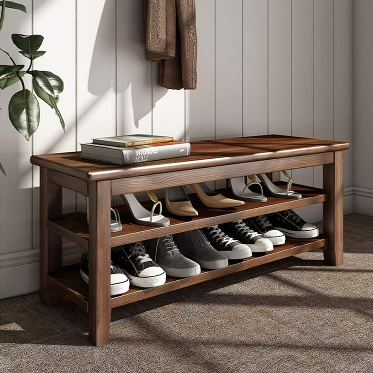 bench shoe cabinet