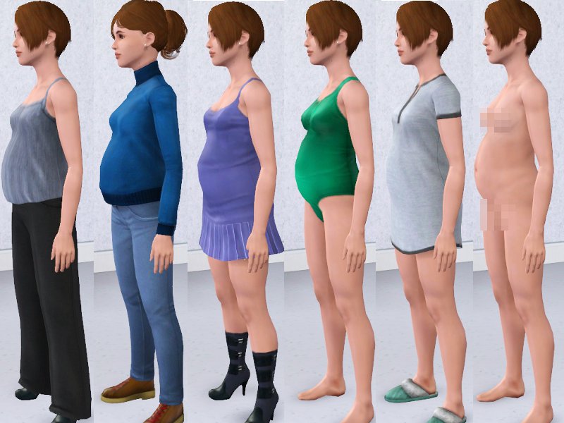 sims 3 maternity mod