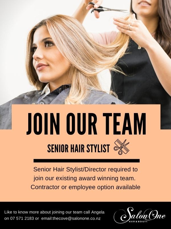 hair salon vacancy