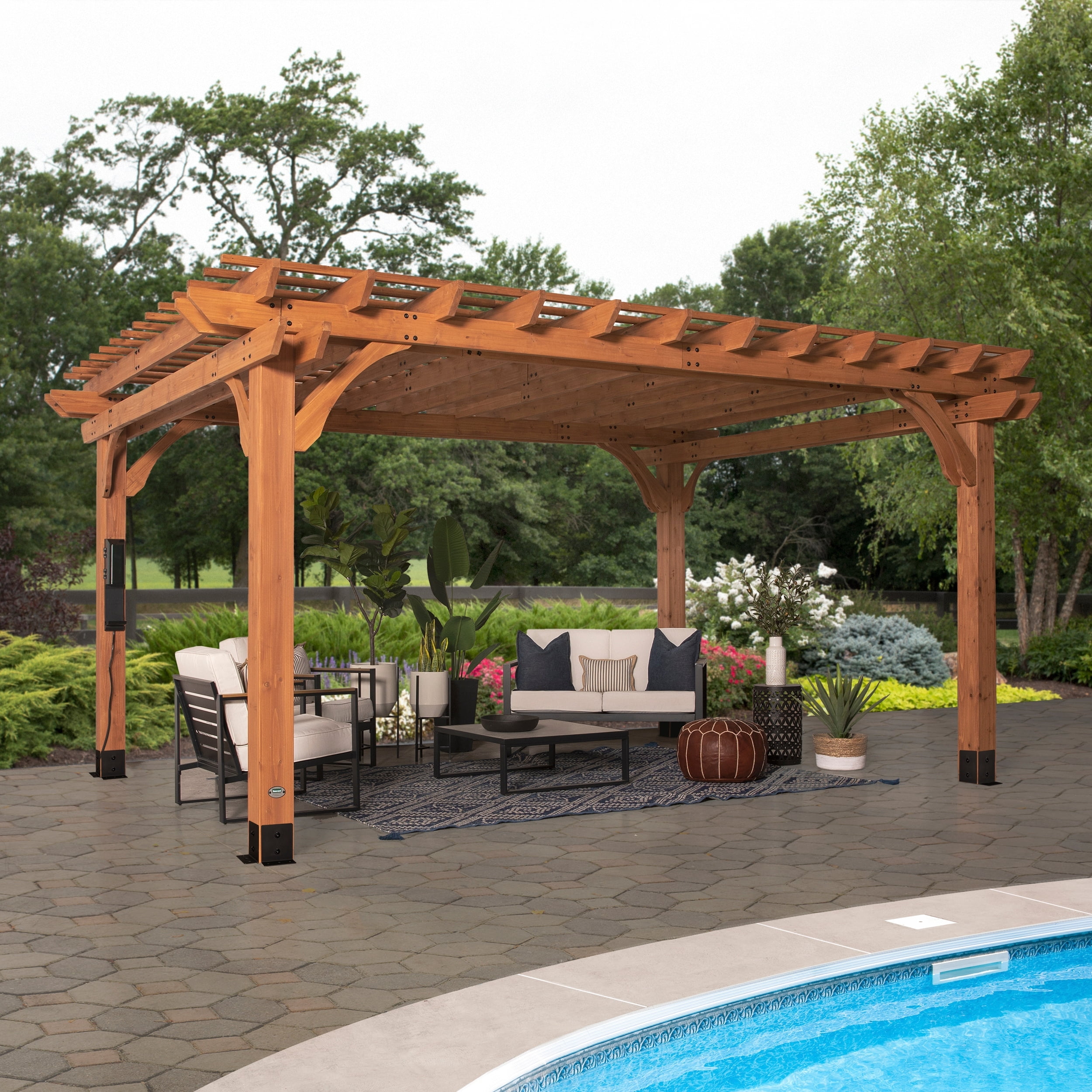 backyard discovery pergola