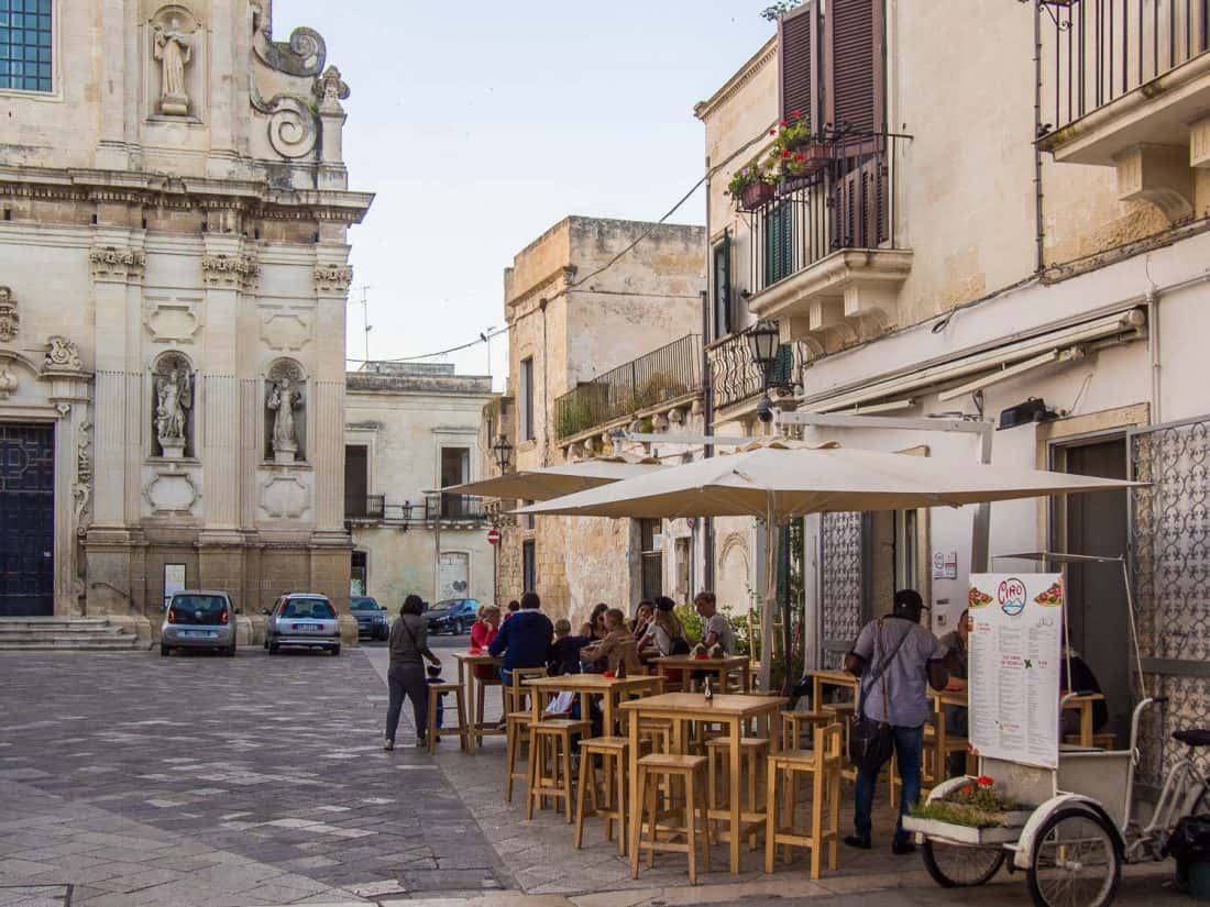 best restaurants in lecce