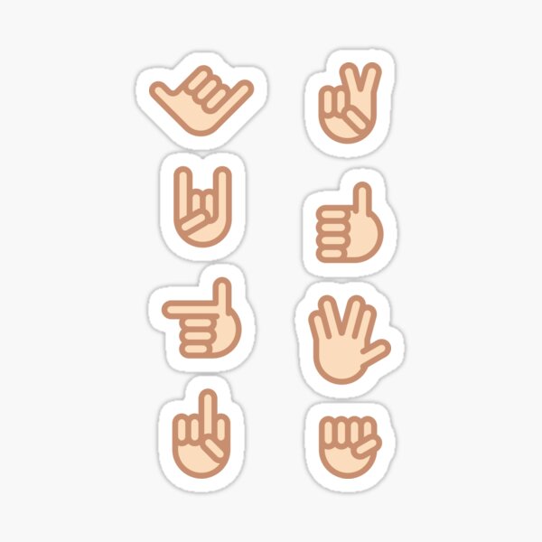 gang sign emoji