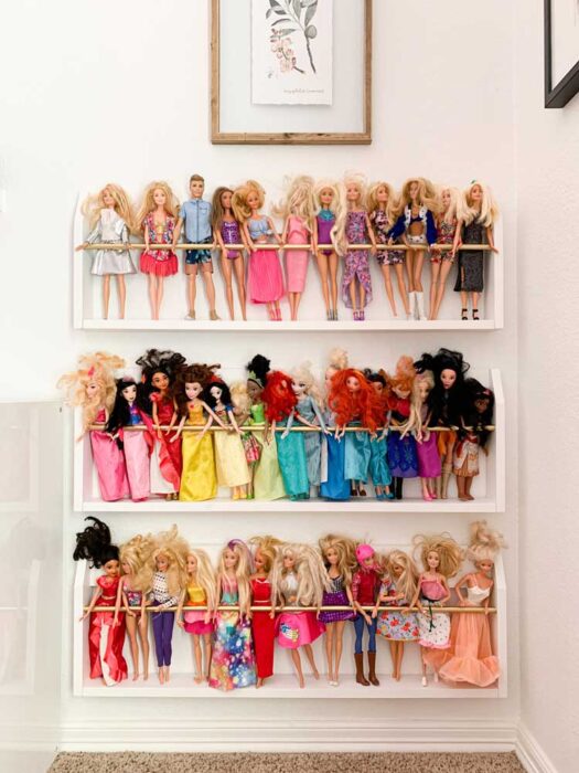 barbie doll organizer