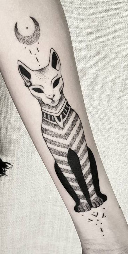 bastet tattoo