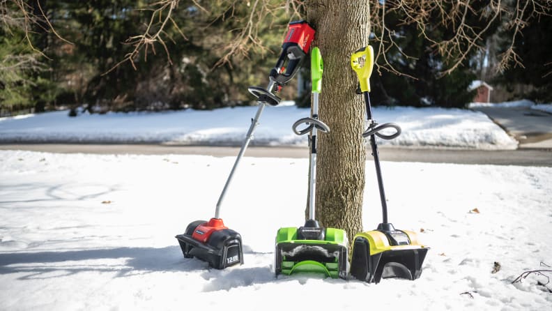 battery operated snow shovel