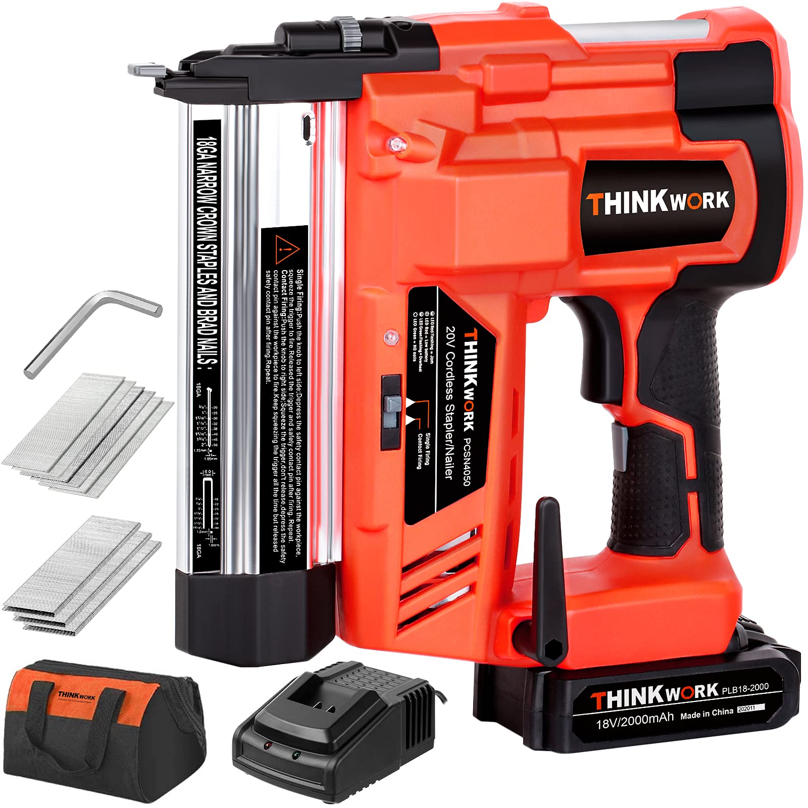 battery powered nailer