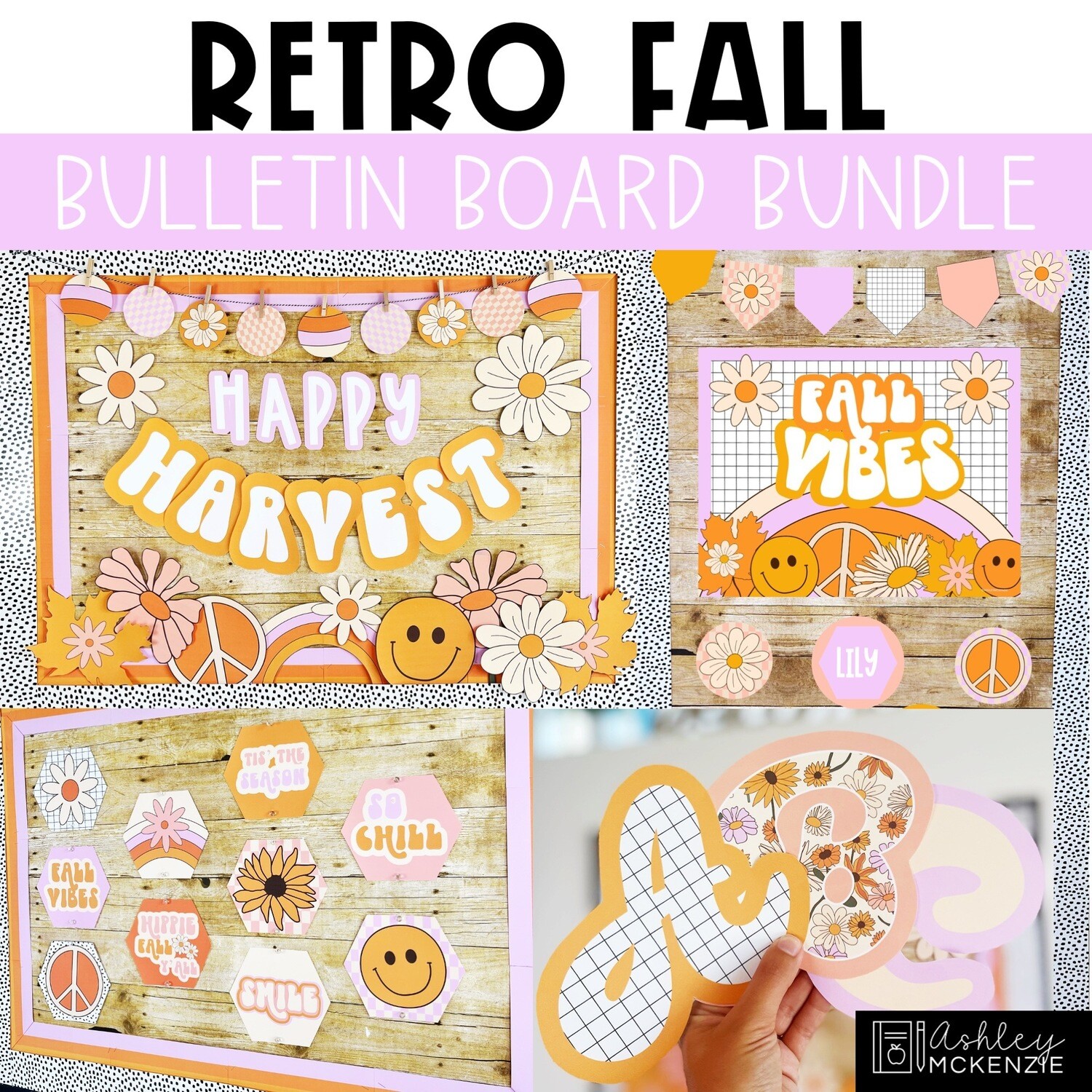 retro aesthetic bulletin board