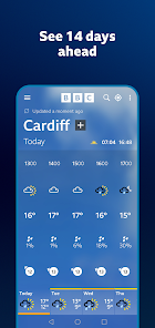 bbc weather 14 days