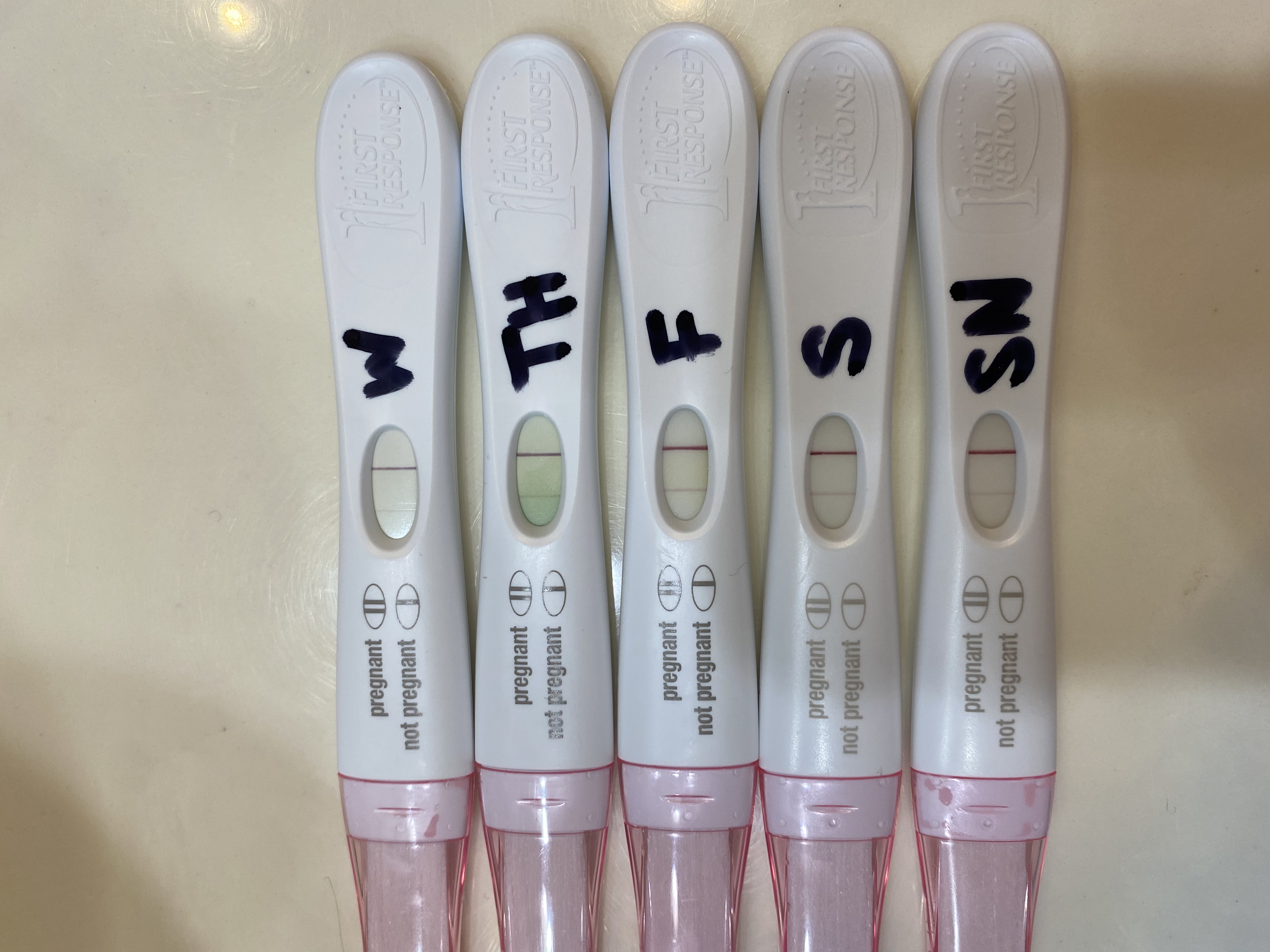 miscarriage chemical pregnancy line progression