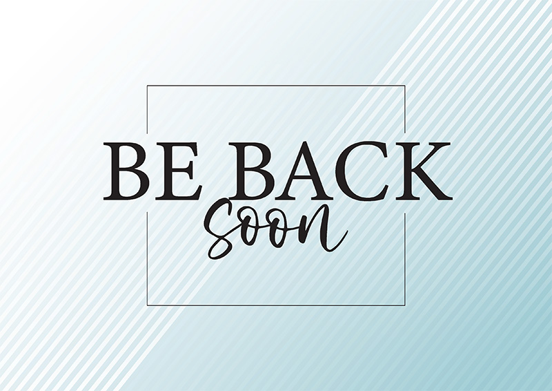 be back soon en español