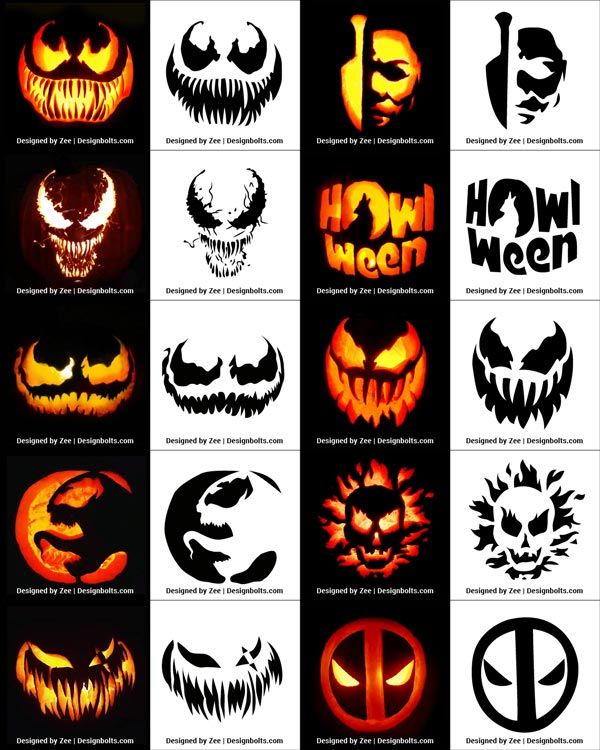 halloween pumpkin carving patterns