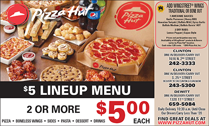 pizza hut print coupons