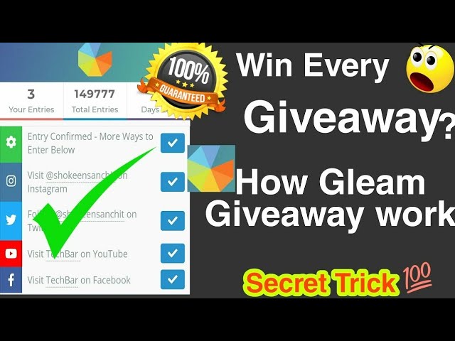 how to hack gleam io giveaways