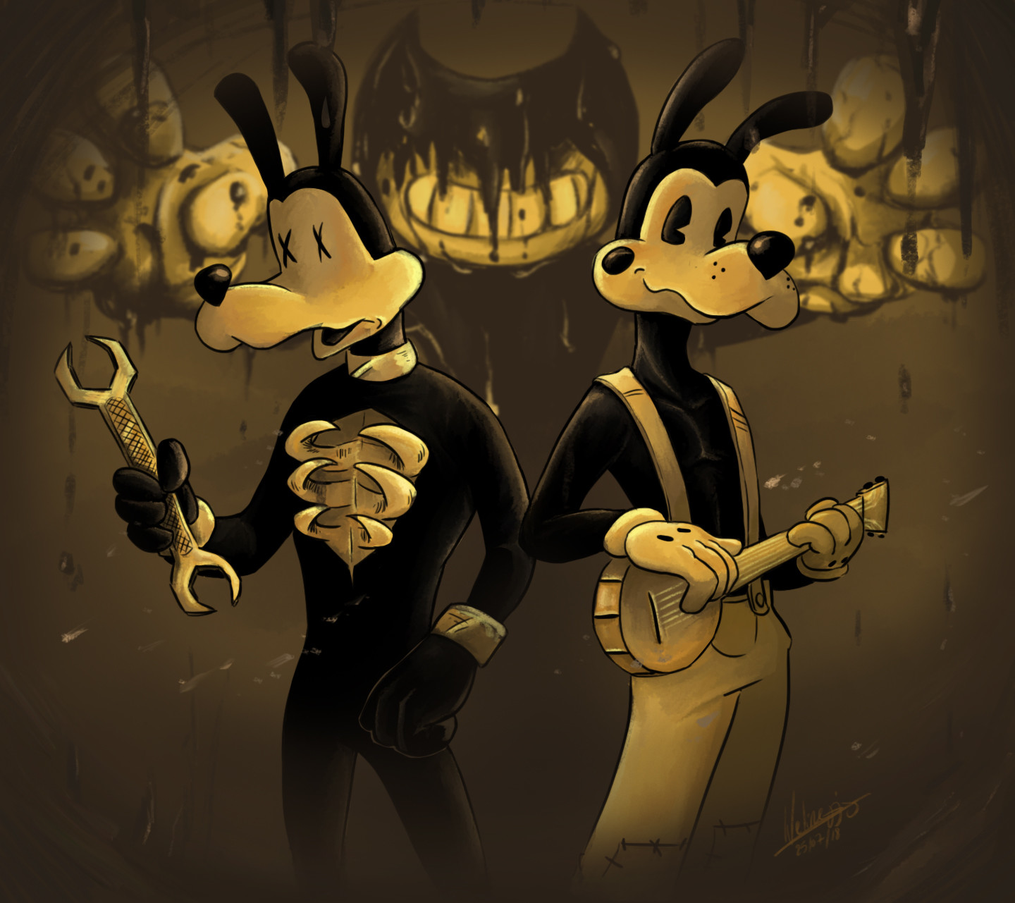 bendy and the ink machine boris