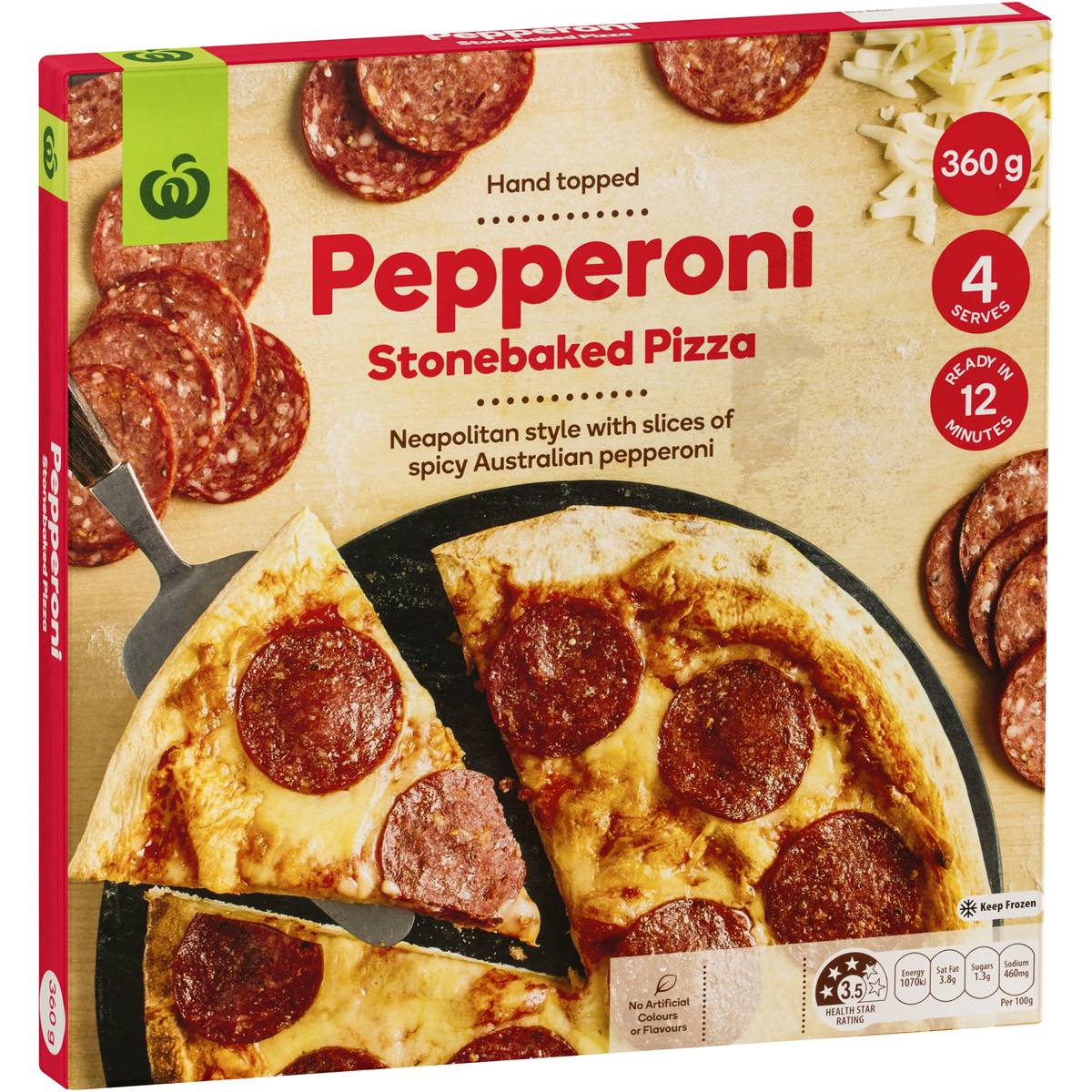 best frozen pizza woolworths