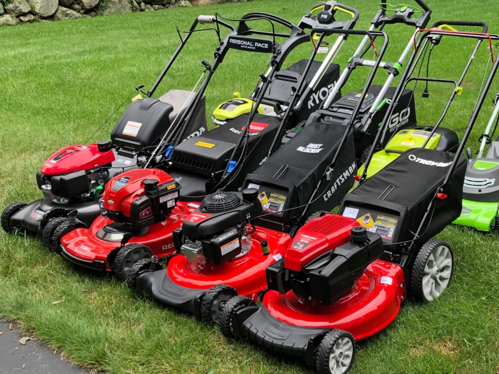 best self propelled gas mowers