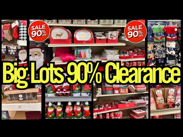 big lots christmas clearance 90 off