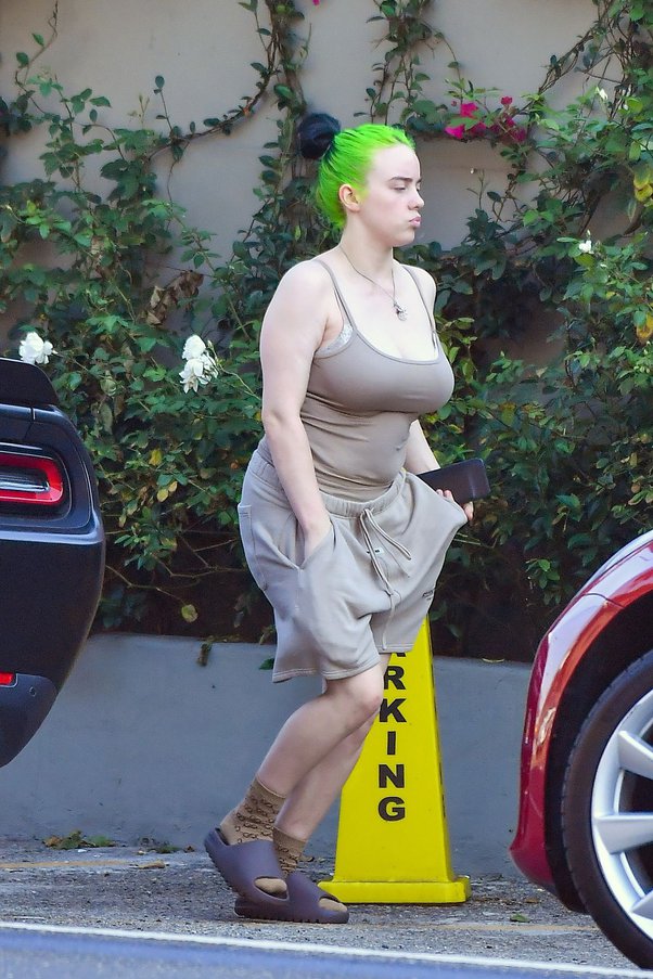 billie eilish boobjob