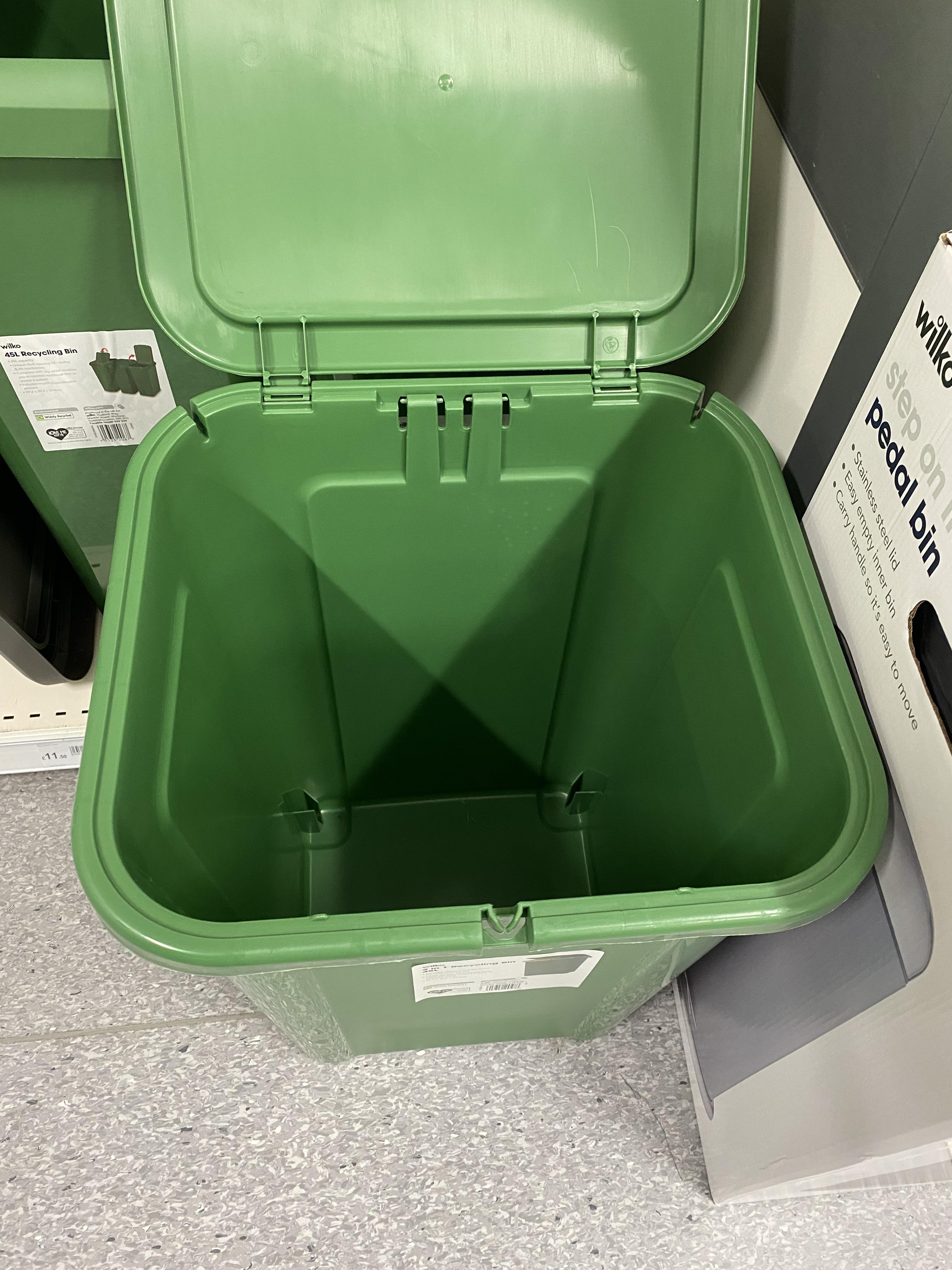 bins at wilko