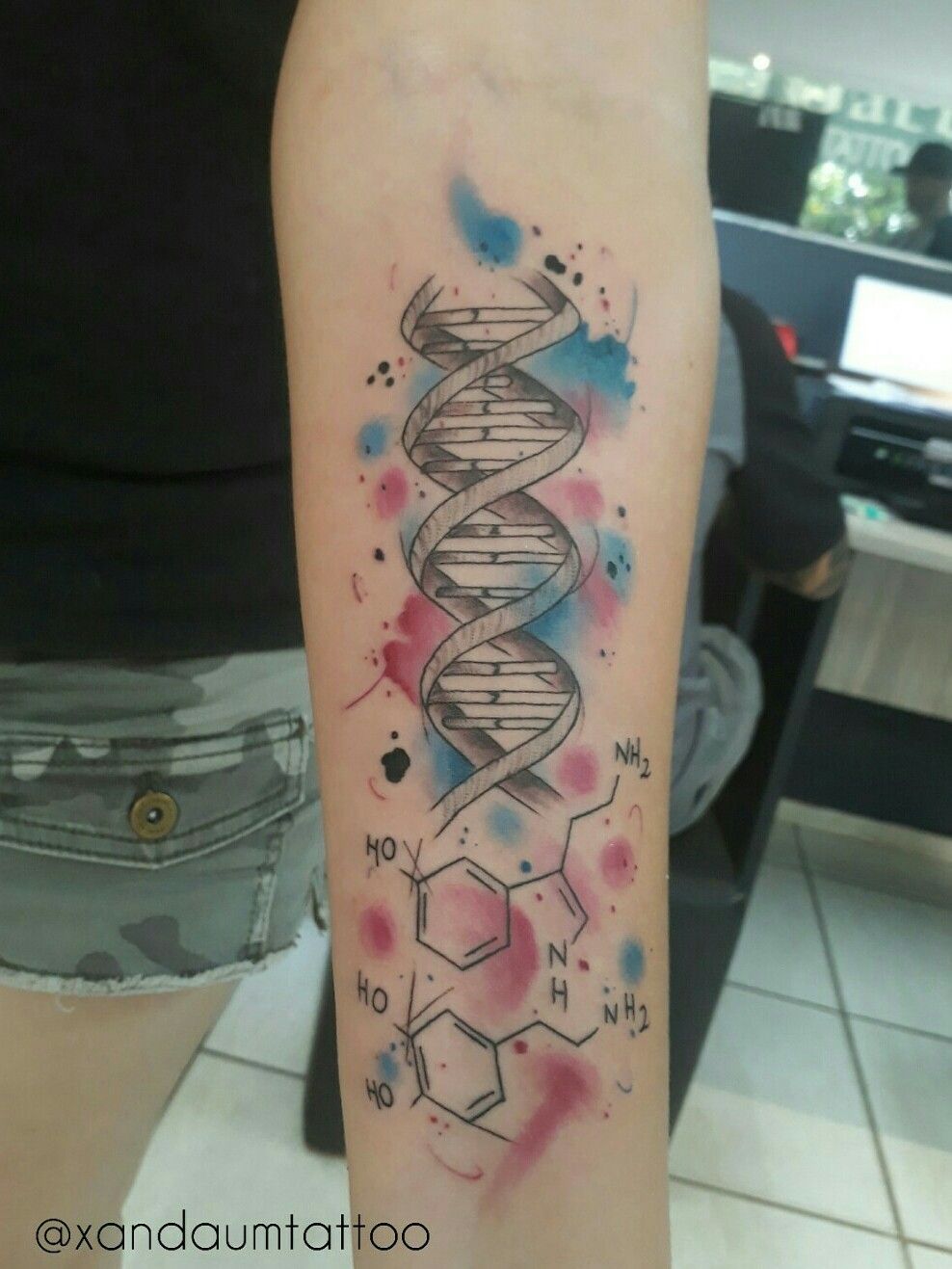 biology tattoo