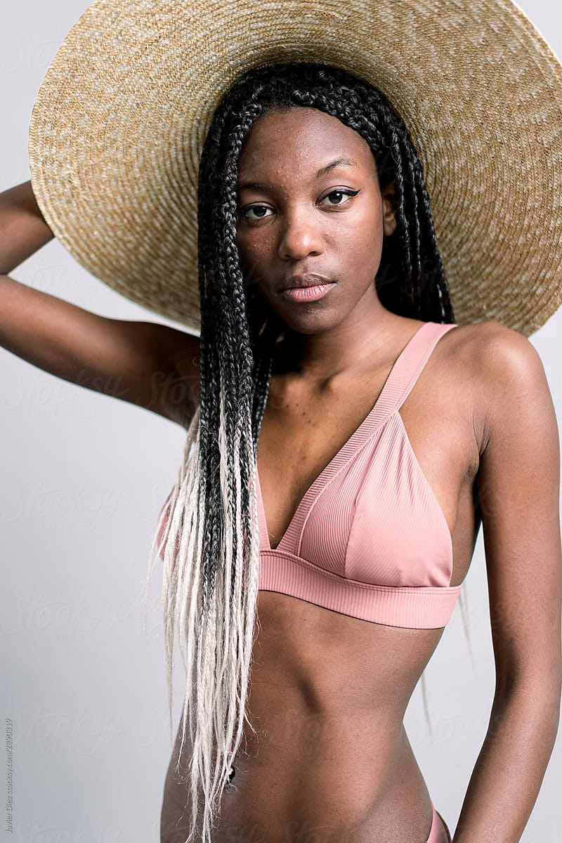 black female bikini