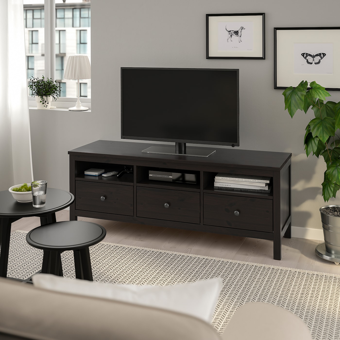 black tv cabinet ikea