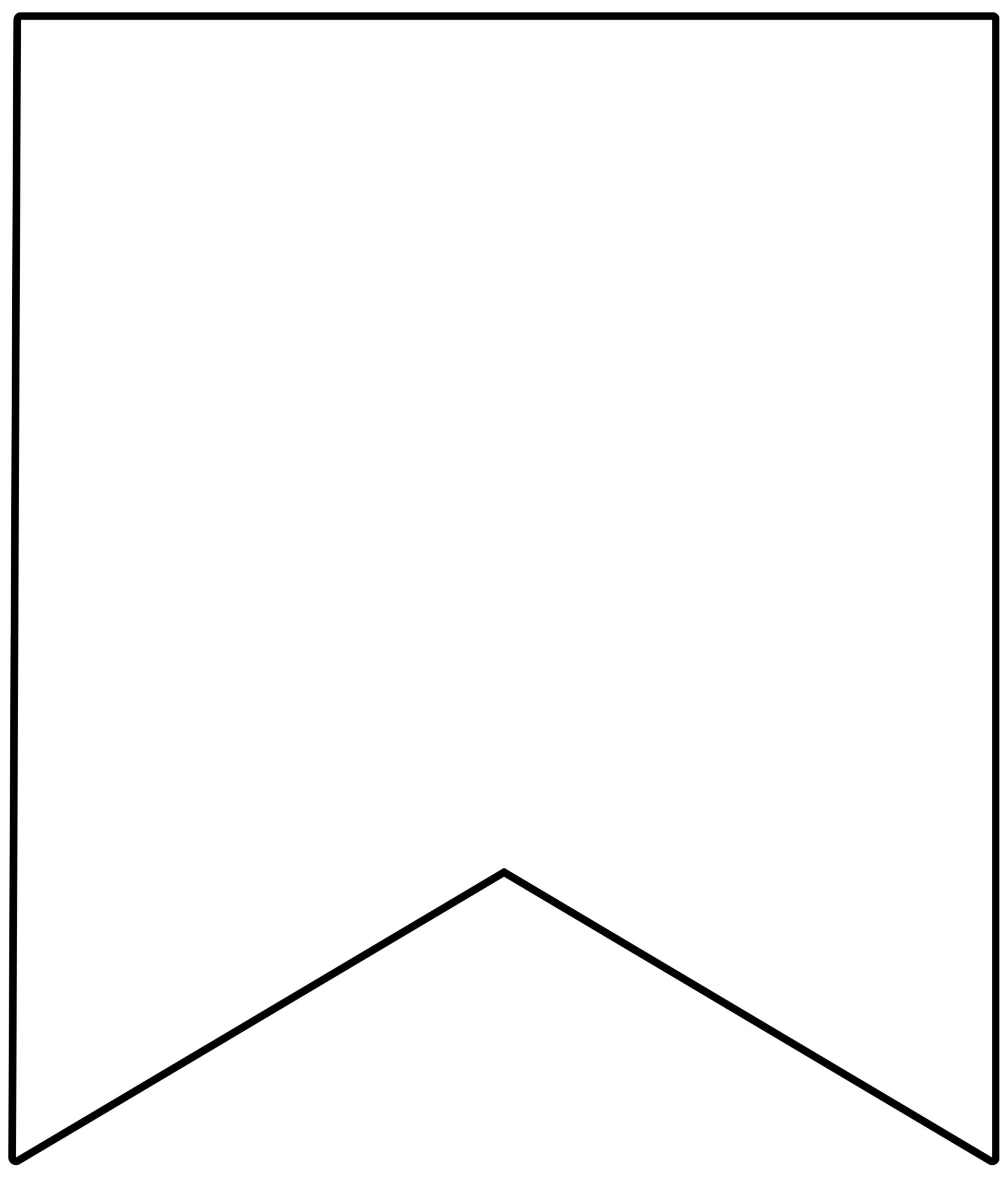 blank party banner