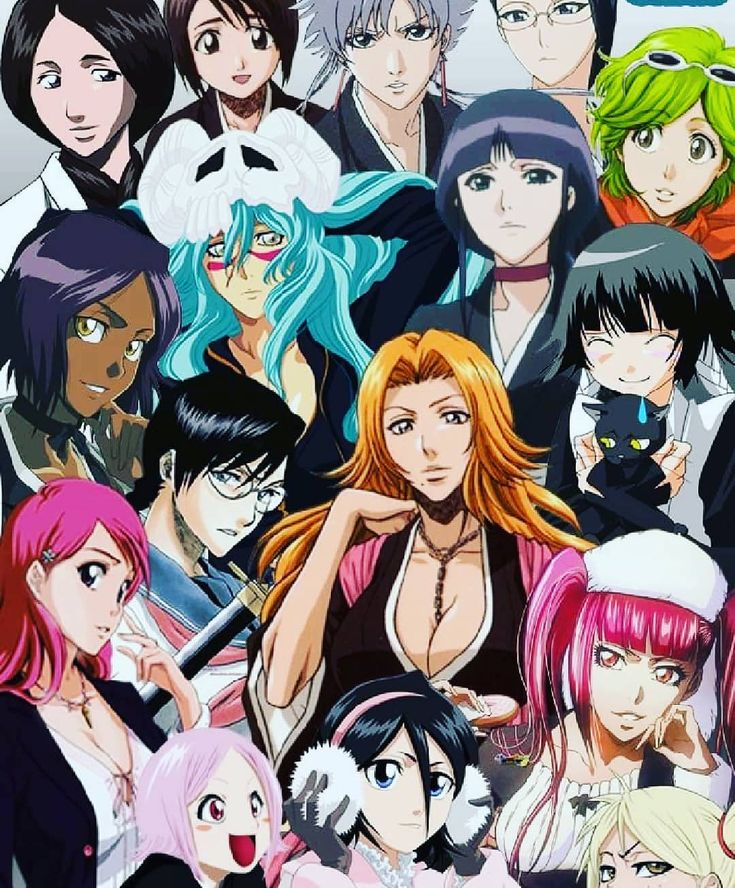 bleach anime female characters