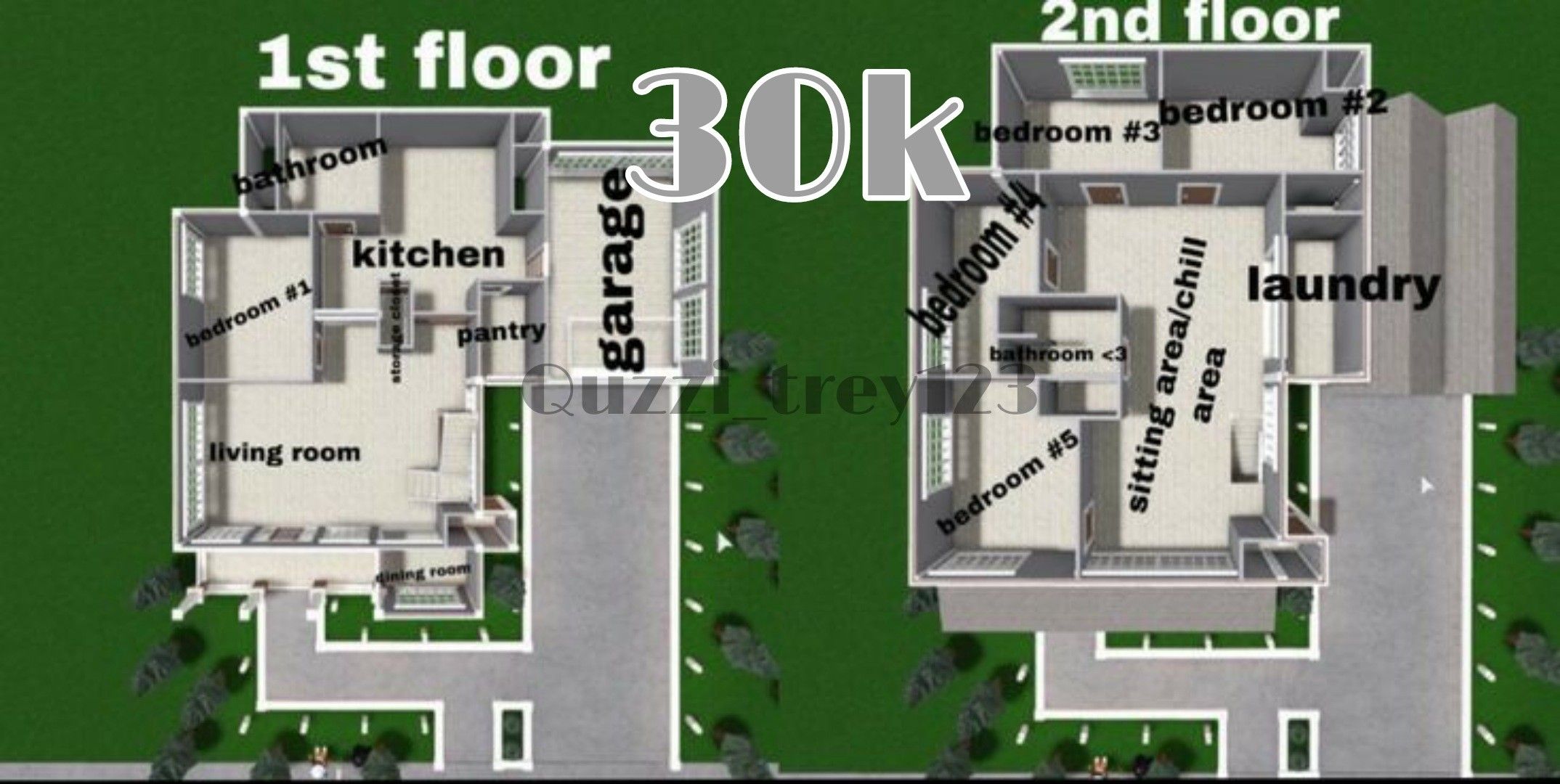 bloxburg floor plan