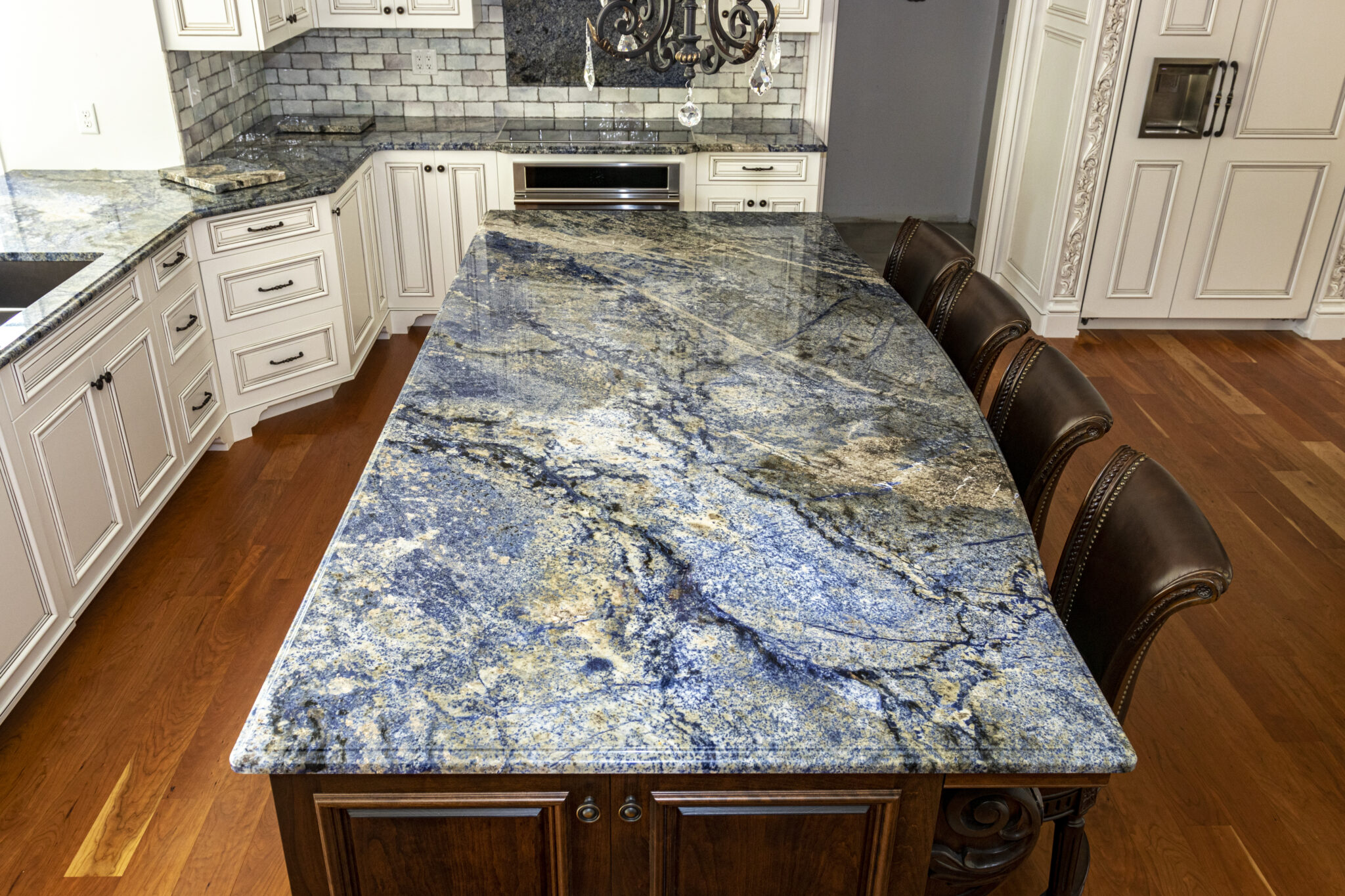 blue grey granite countertops