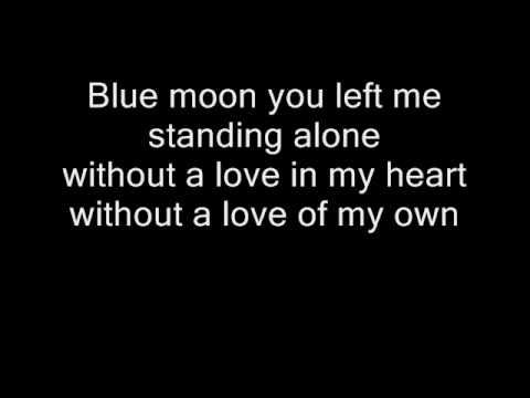 blue moon lyrics