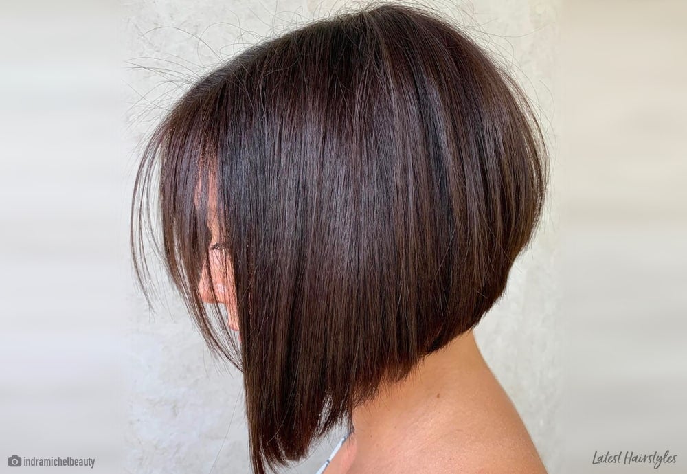 bob haircut short at back